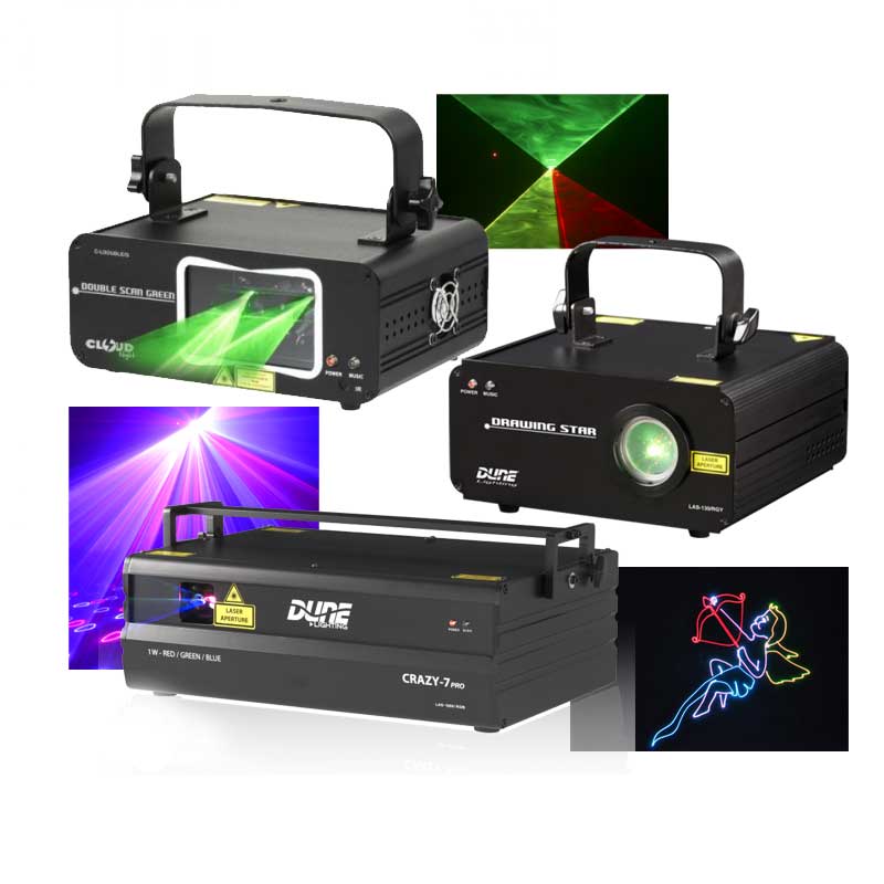 eclairage lazer - Ventes Laser Multi-point RGB avec Bluetooth