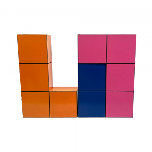 Blocs Tetris géants en location pour événements à thème Arcade ou Années 80